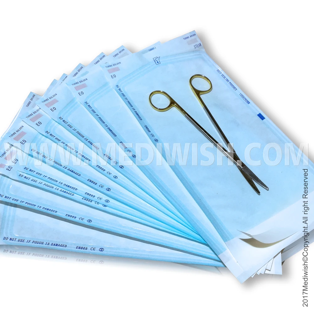 Self Sealed sterile Pouch for Medical