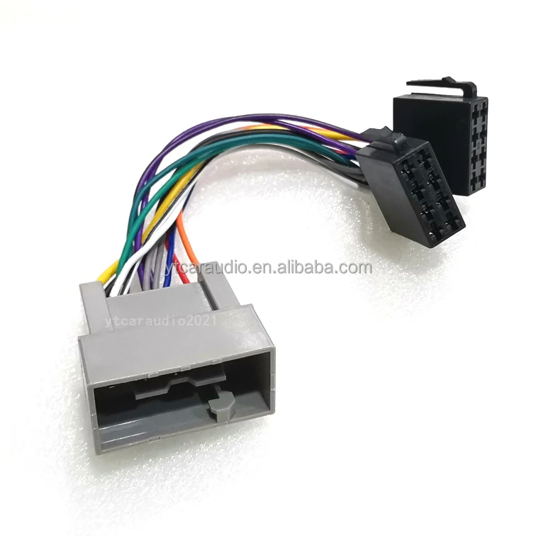 Car Adapter Wire Harness For Honda Jazz/City/CRV/XRV/Jed CD Radio Wiring Convert To ISO Connector