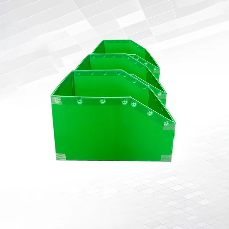 Customized design Hollow PP Corrugated Box Plastic Boxes for Storage Packaging Durable PP Hollow Sheet Folded Boxes