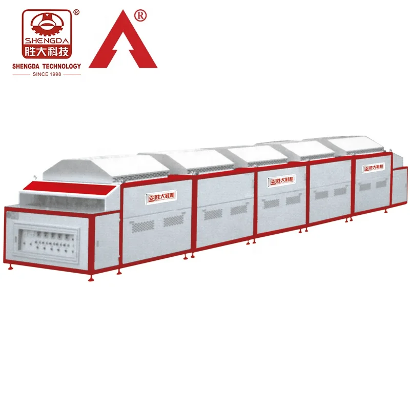 SD-302A Eva sole oven single layer constant temperature setting shoe conveyor machine for eva shoe sole