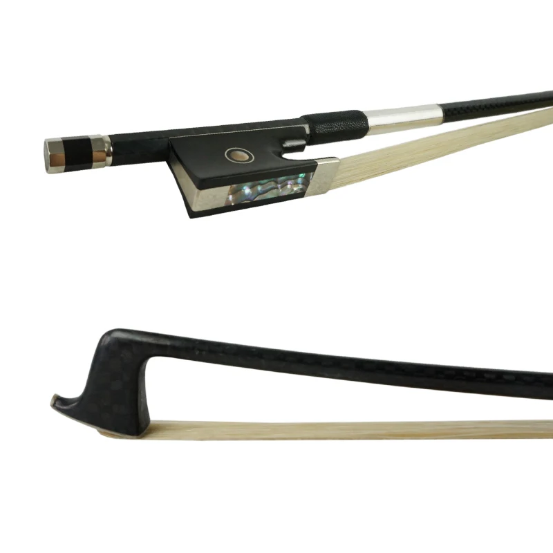 Oem музыкальный инструмент, плетеный из углеродного волокна, китайские аксессуары для скрипки, лук для скрипки