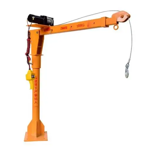 1 ton used mini truck mounted crane