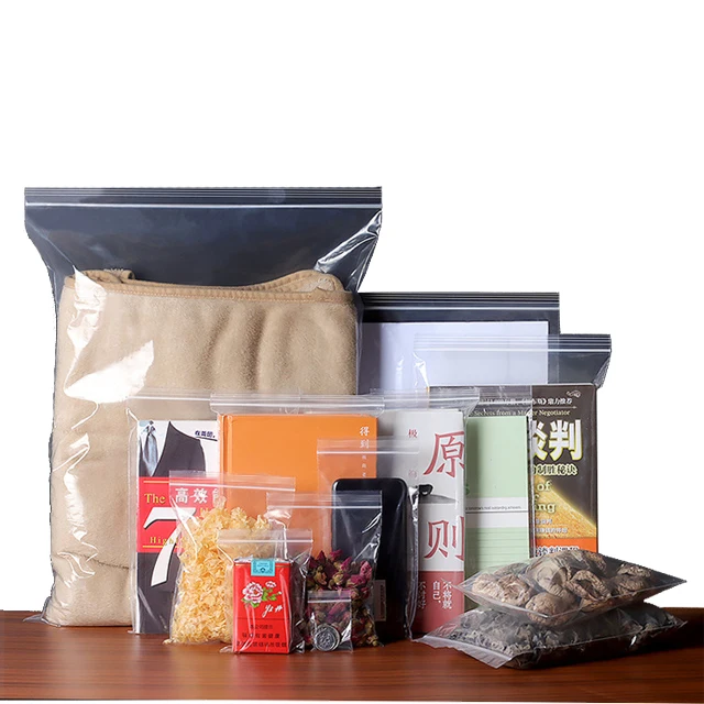 Made in China custom printed ziplock bags clear plastic ziplock bag food and drug ziplock bag package