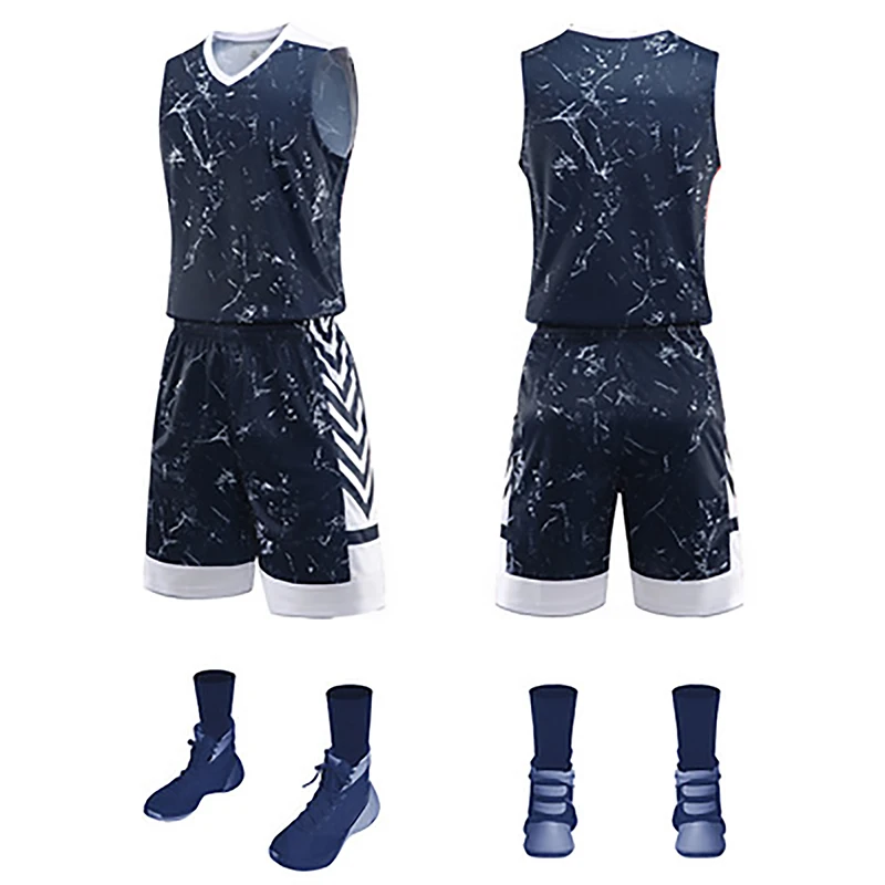 Custom Cheap Reversible Basketball Jerseys Sublimation With Numbers Team Blank Youth Reversible Uniforms Design Wholesale