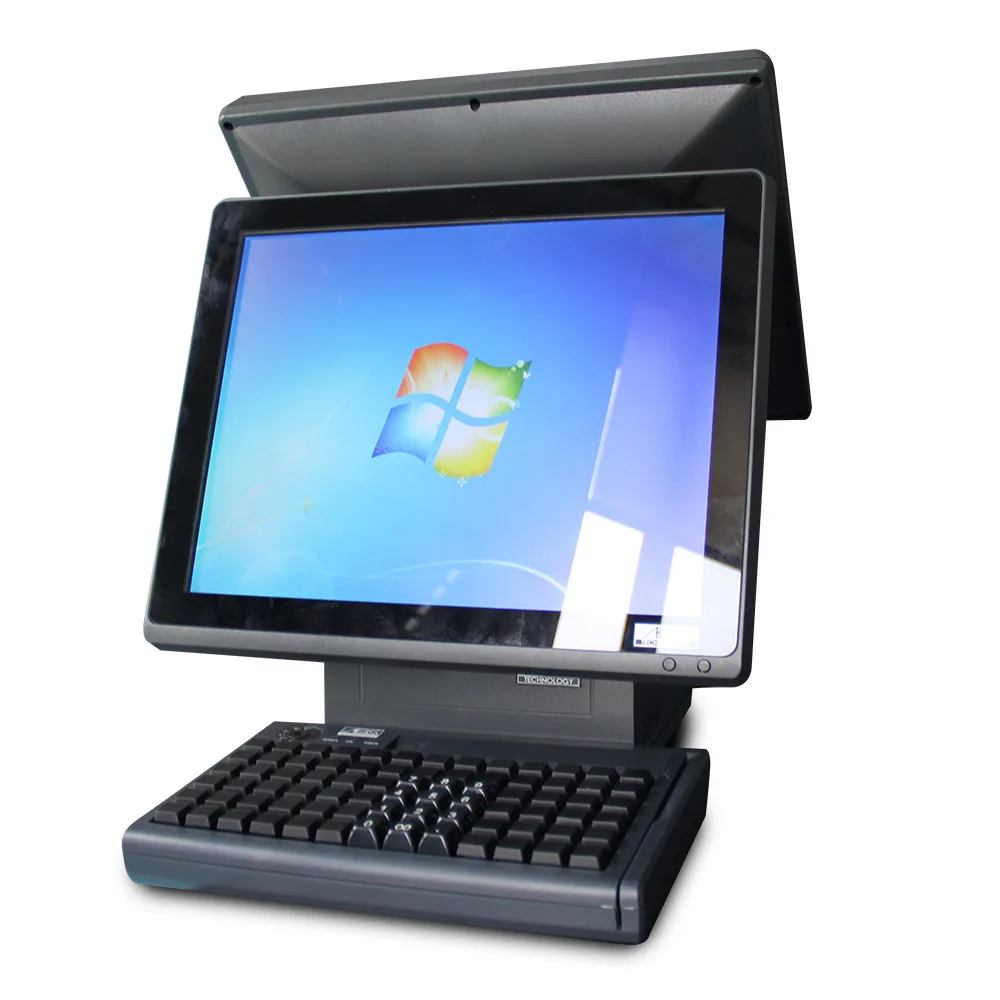 Hot sales Pos Terminal With 80mm  Printer Windows 10 For Point Of Sale System Retail