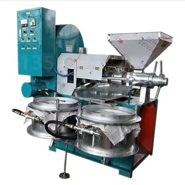 Hot sale screw automatic oil press, combined sunflower oil press