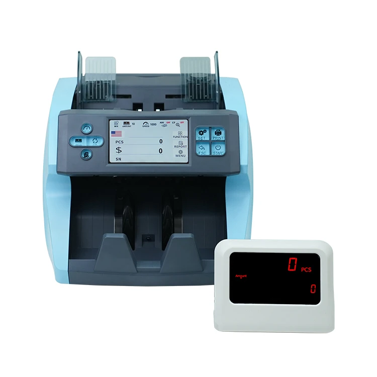 NUMEN SH-06P High Quality Multi Money Counting Machine Bill Counter With 4.3 Inch TFT Touch Color Screen