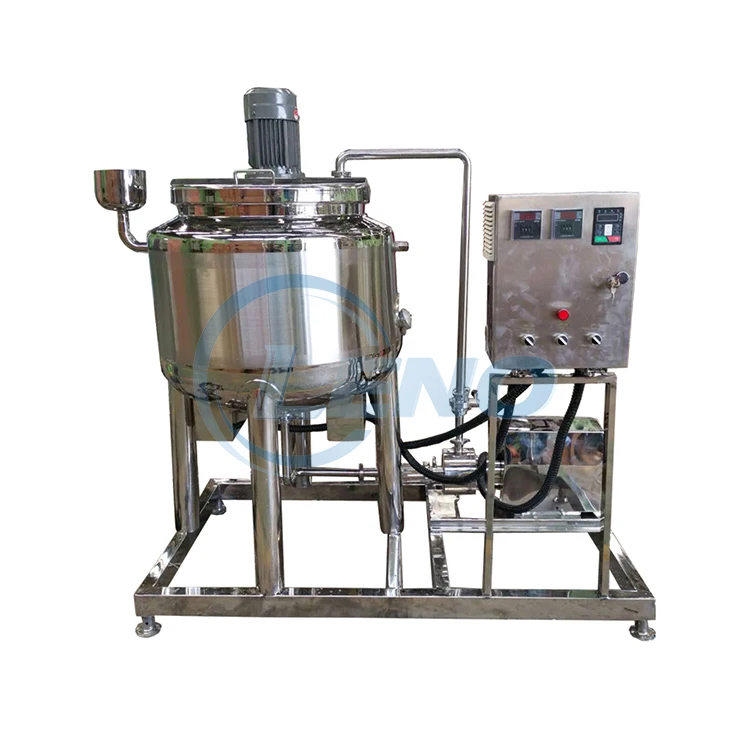 Factory direct sale vacuum homogeneous emulsifier high shear emulsification tank