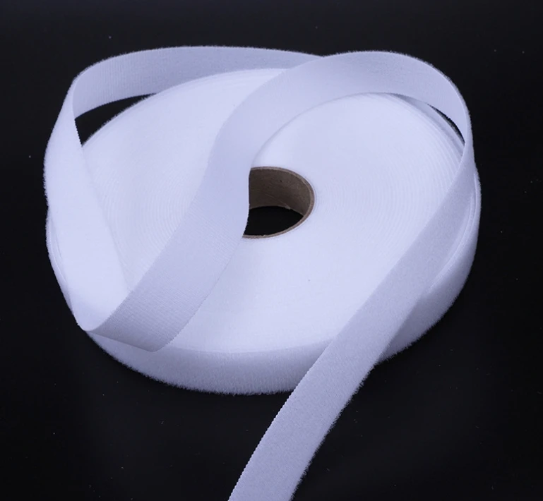 Custom Factory Self Adhesive Sheet 3M Elastic Hook and Loop Tape Fasteners For Baby Diapers