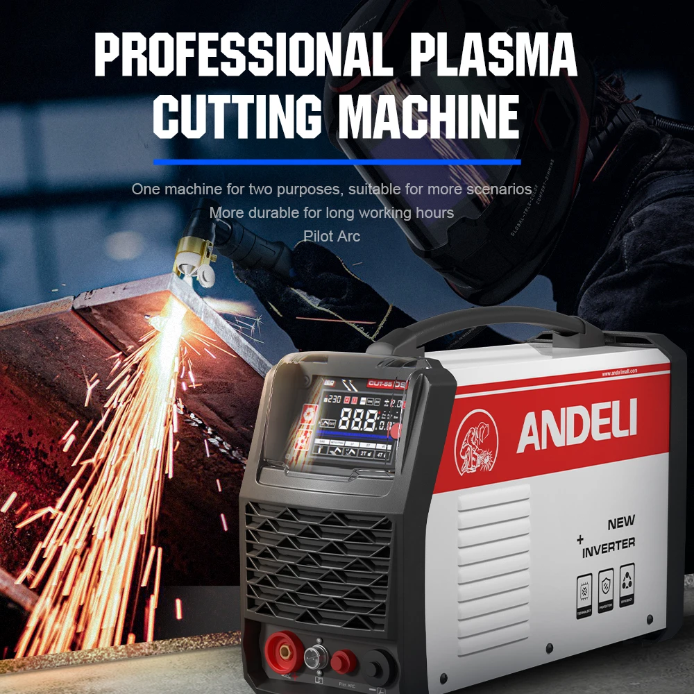 ANDELI New Arrival CUT-55DS  Professional Plasma Cutting Machine HF/Non-HF 2 in 1 machine