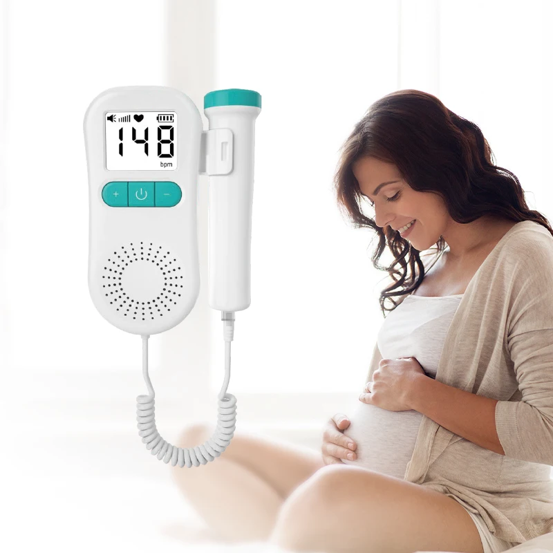 How to Find A good Home Care Pregnant Doppler Baby Heart Rate Monitor Pocket Doppler Ultrasound Machine Fetal Doppler