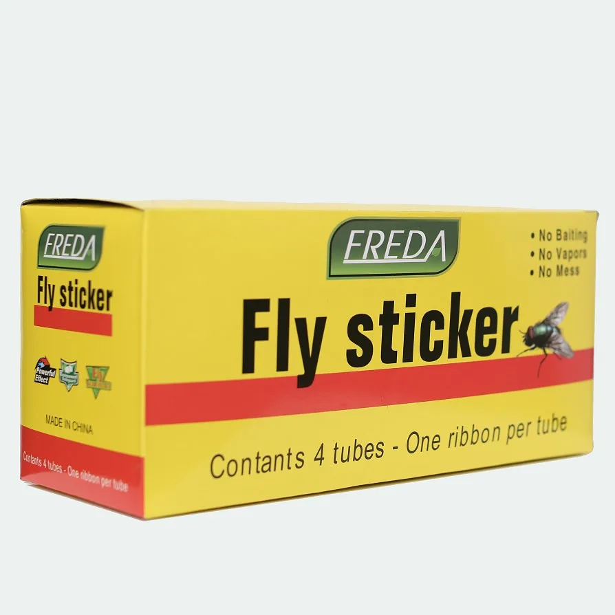 Professional Fly killer ribbons fly catcher glue paper trap
