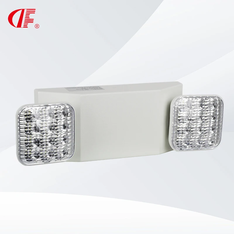 2-Head Remote Capable Led Emergency Unit Rechargeable Battery Ul Listed For Damp Location