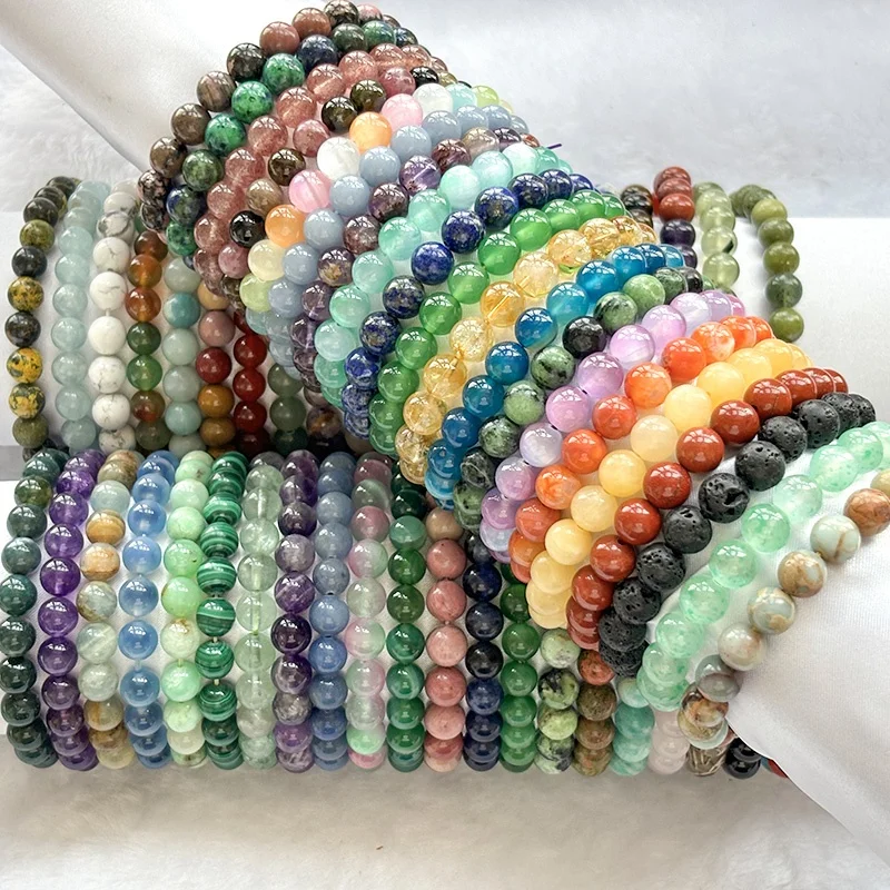 ALL NATURAL STONES Real Gemstone Bracelets Handmade Jewelry Protection Bracelets For Women And Men Perfect For Gifting