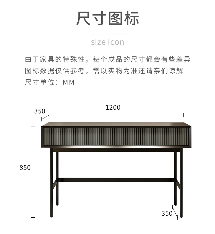 New Arrival Modern Style Home Furniture Metal Marble Hallway Entrance Table Console Cabinet Hall Entry Luxury Console Table