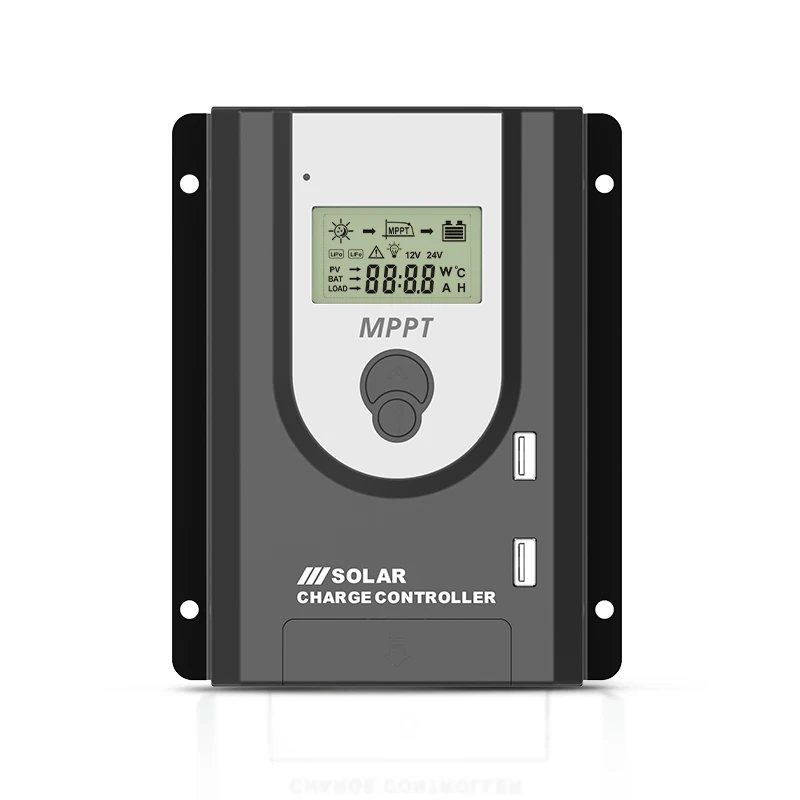 Solar charger controller 12/24 volt 10a  mppt controller Customized energy home system support Bluetooth connect