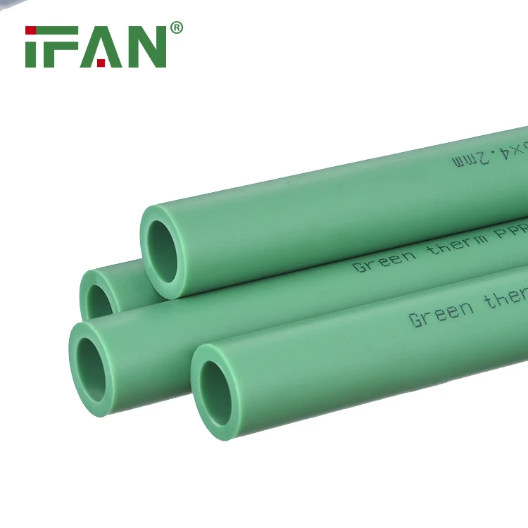 IFAN Greentherm Series Pipe Manufactures Polypropylene Plumbing Materials Green Water Tube PPR Pipe
