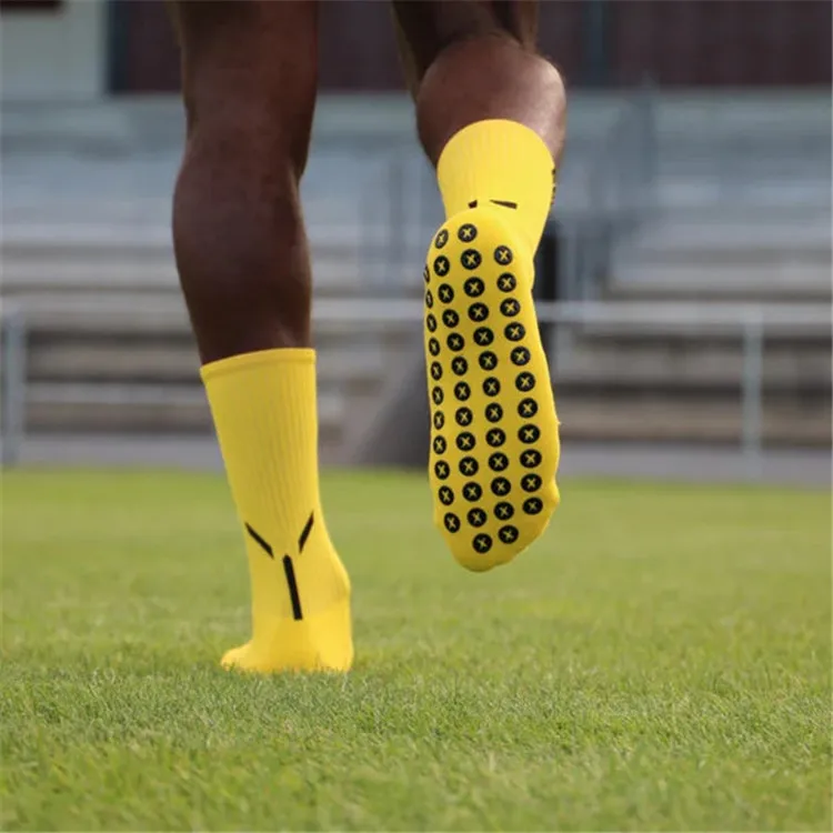 Custom Logo Football Socks Professional Anti Slip Grip Soccer Football Sock High Quality Non Slip Sports Sock Men Women Youth
