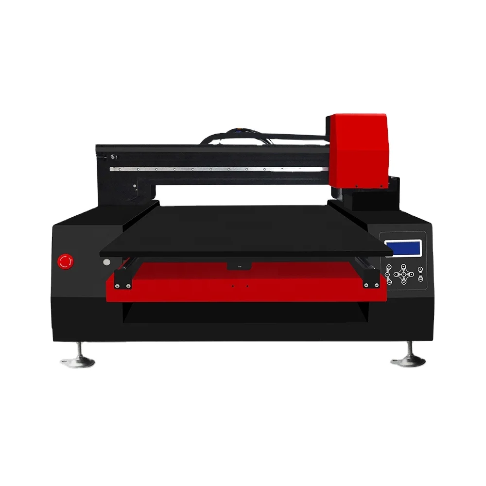 JETVINNER  New Arrival Automatic Type 6090-II A1 UV Printer with Double XP600 Printhead for Plastic Textile acrylic printing