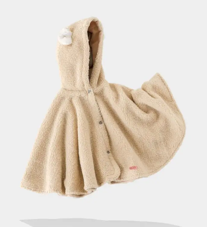 Baby coats children clothes poucho for girl cape child cloak baby outfit mantle for chidren