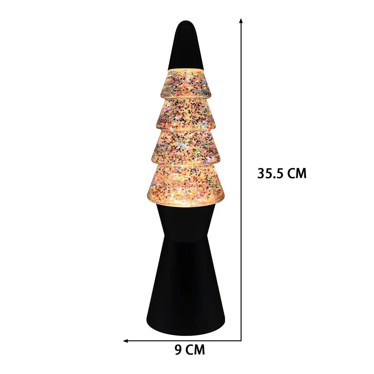 2024 New Customized Glitter Lamp Decoration Night Lantern Christmas Tree Lantern Halloween Decoration Gift
