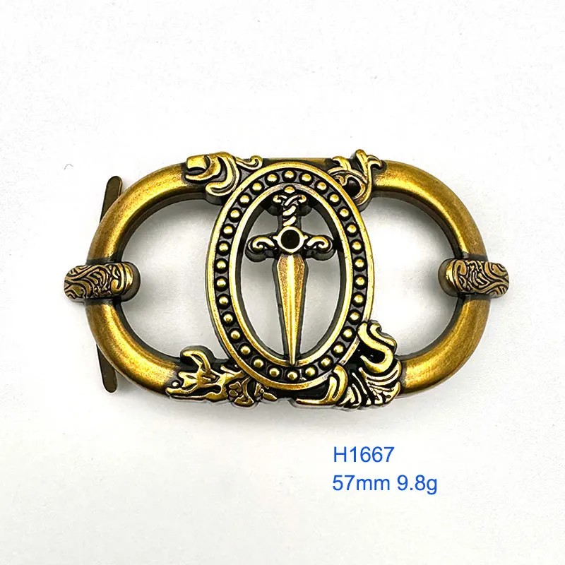 Mixable Color Arabic Sandal Buckle For Men Riving Shoes