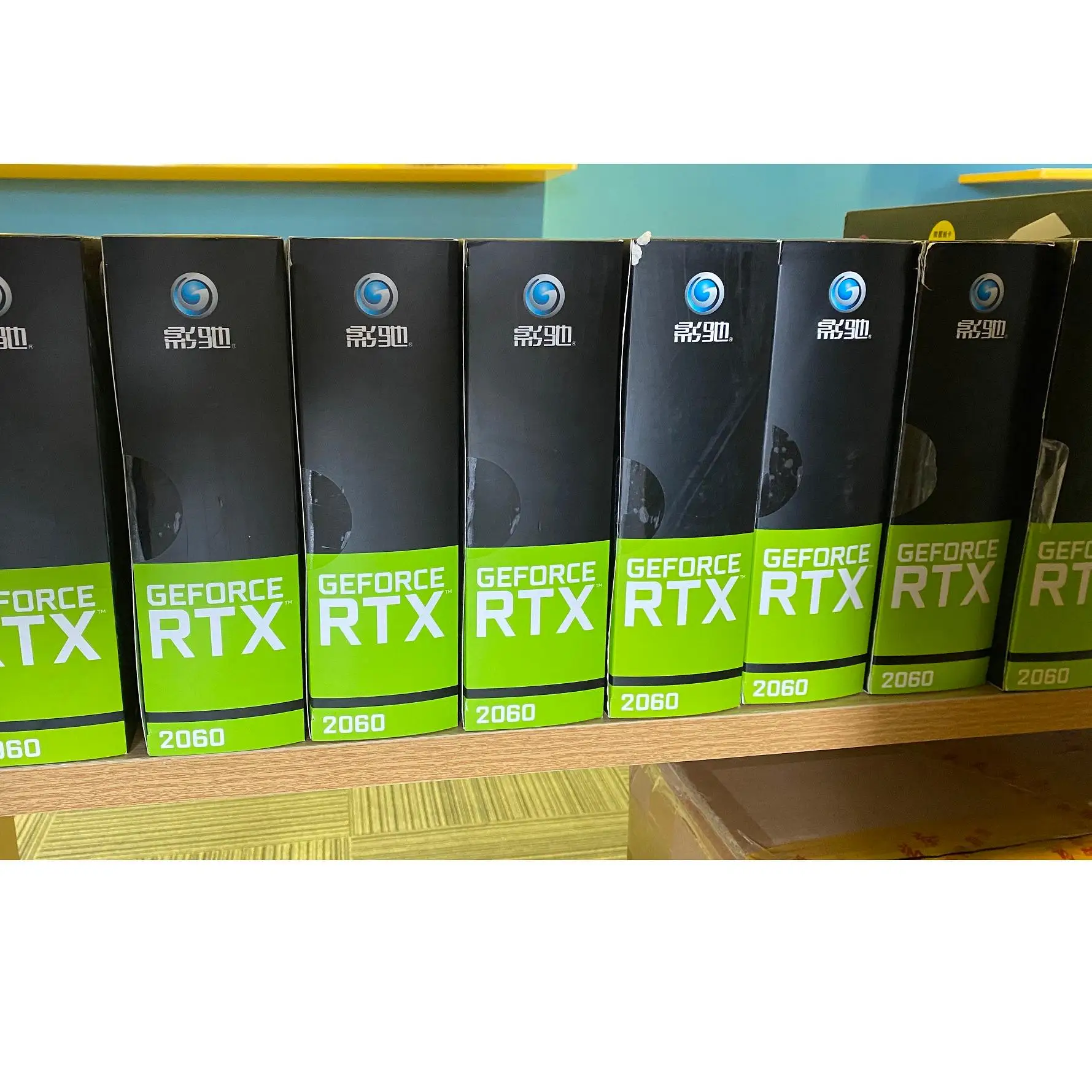  Недорогая игровая графическая карта Galax MetalTop RTX 2060 OC 6 ГБ GDDR6 для