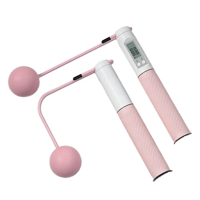 adjustable electronic calorie digital counter cordless smart rope skipping rope