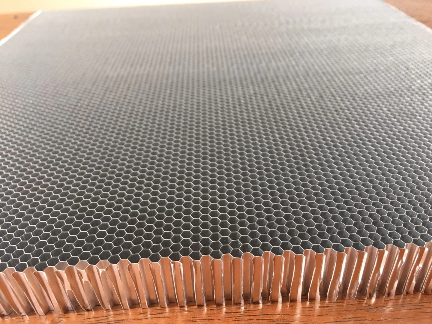 0.06mm foil thickness  Aluminum Honeycomb Core for air filter