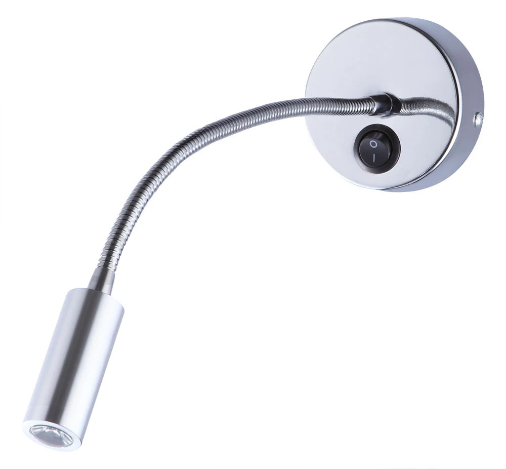 How Bright Goose Neck Design LED Wall Lamp COB Aluminum 3w 5w Wall Sconce Light