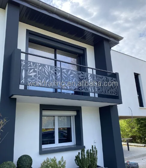 YL Aluminium Alloy CNC Laser Cut Metal Screens Outdoor Panel Fencing