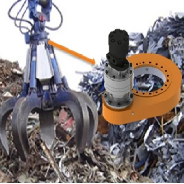 SP Series SI SII SIII Series Slew drive used for  Excavator grab application