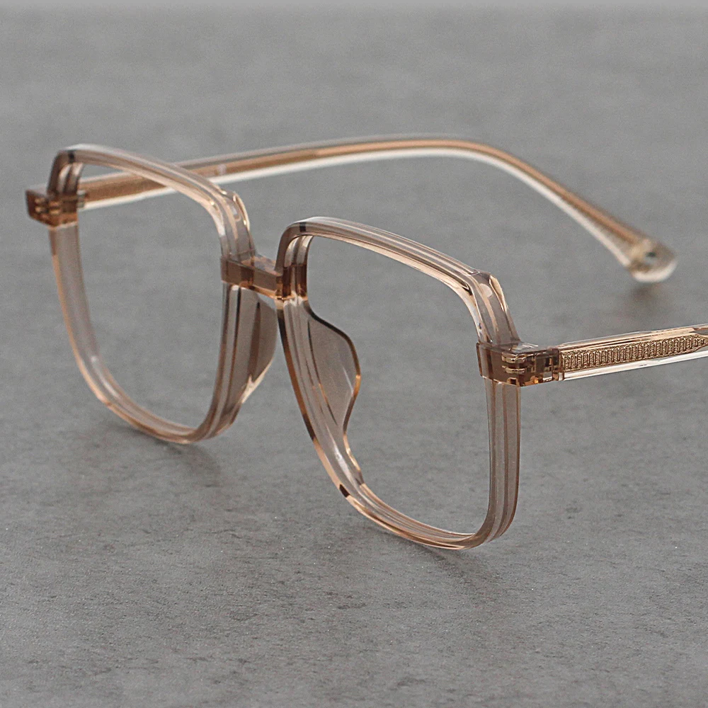 26068 Transparent Men Spectacles Frame Glasses TR90 Optical Frames Wholesale