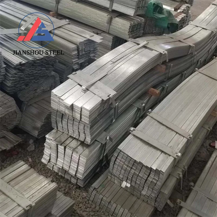 Cheap price A36 Q195 Q235 Ss400 Hot Dip Galvanize Steel Flat Bar 40x4 60x6 Zinc Galvanized Steel Flat Bar