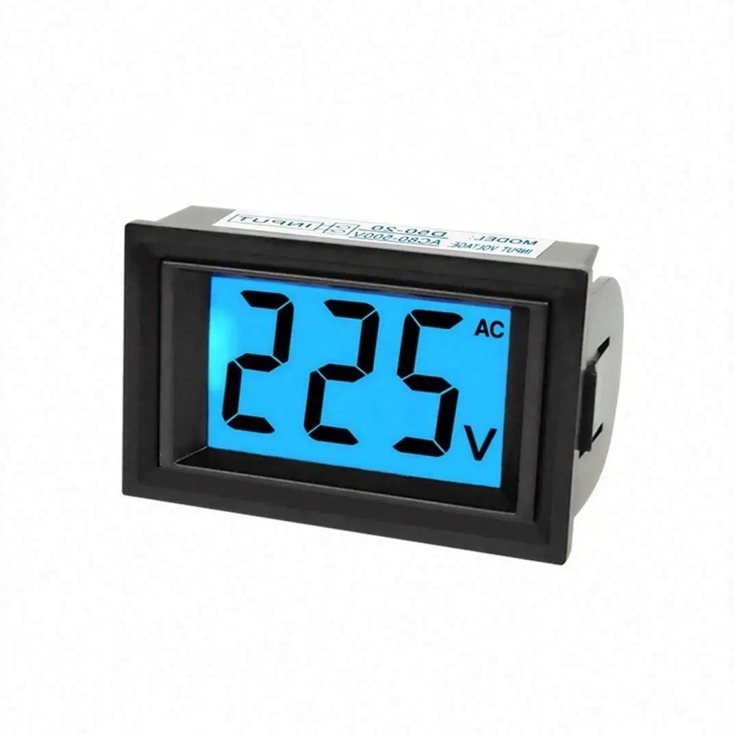 AC0-500V LCD Digital Display Meter AC Voltmeter Replace The 91L18 Pointer Meter D50-21