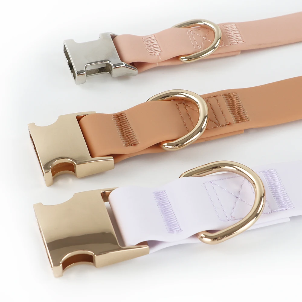 Fashionable PVC Dog Collar Dog Chain Necklace Custom Logo Color with Private Design Factory Professional Pet Dog Collar