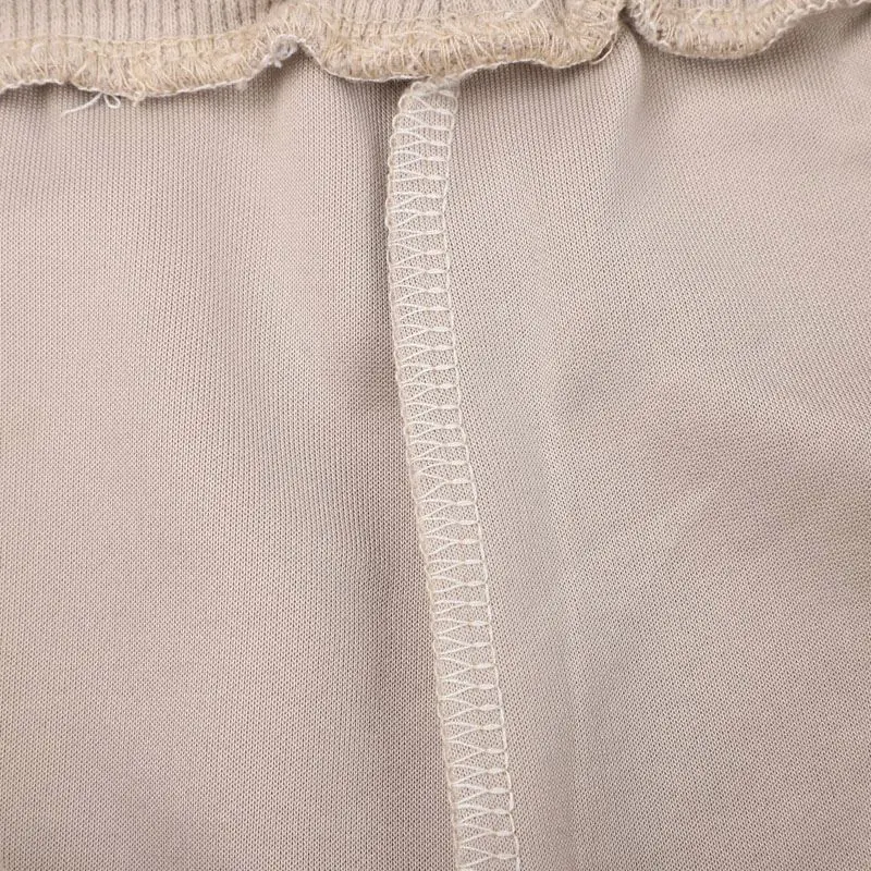 Black Stitching Personality Decoration Cargo Jogger Trackpants Golf Pants