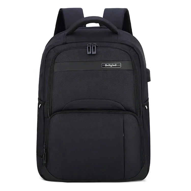 
High Quality Unisex Custom Anti Theft Water Resistant Laptop Backpack College School Bookbag Usb Mochilas 