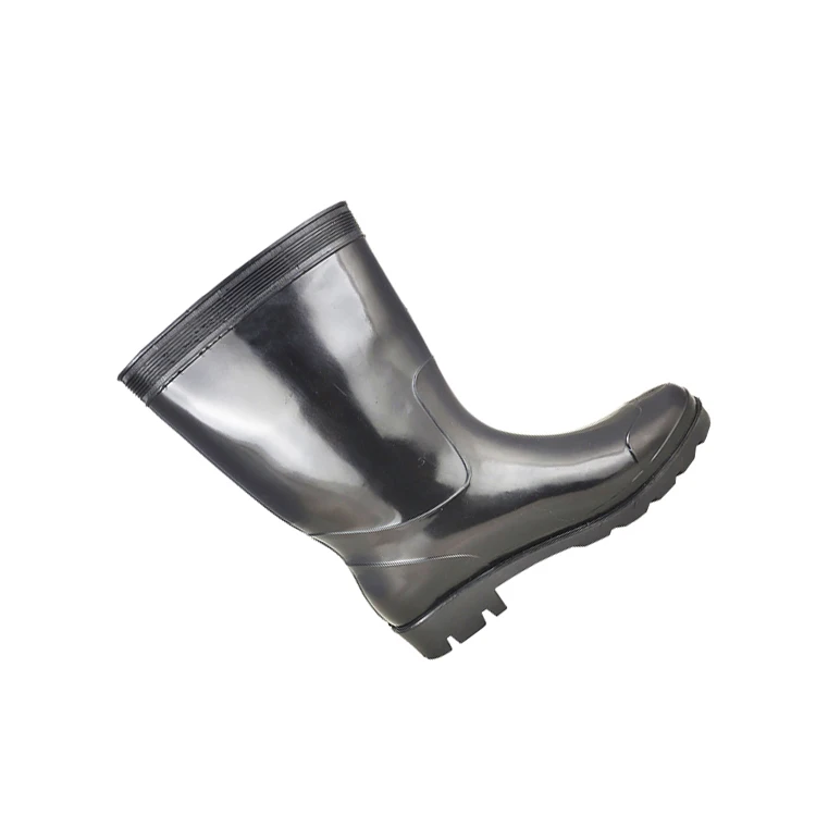 Anti slip waterproof woman man short rain boots light weight rain garden boots adult rain boot