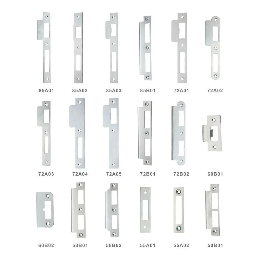 8540 mm Distance Stainless Steel Mortise Lock Door Lock Body In High Security Standard