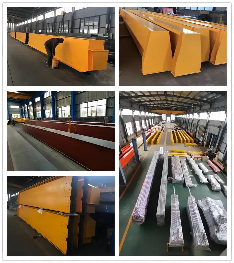 Workshop Roof Traveling European Type 5t 10t 15t 20t Electric Single or Double Girder Overhead bridge crane for Lifting