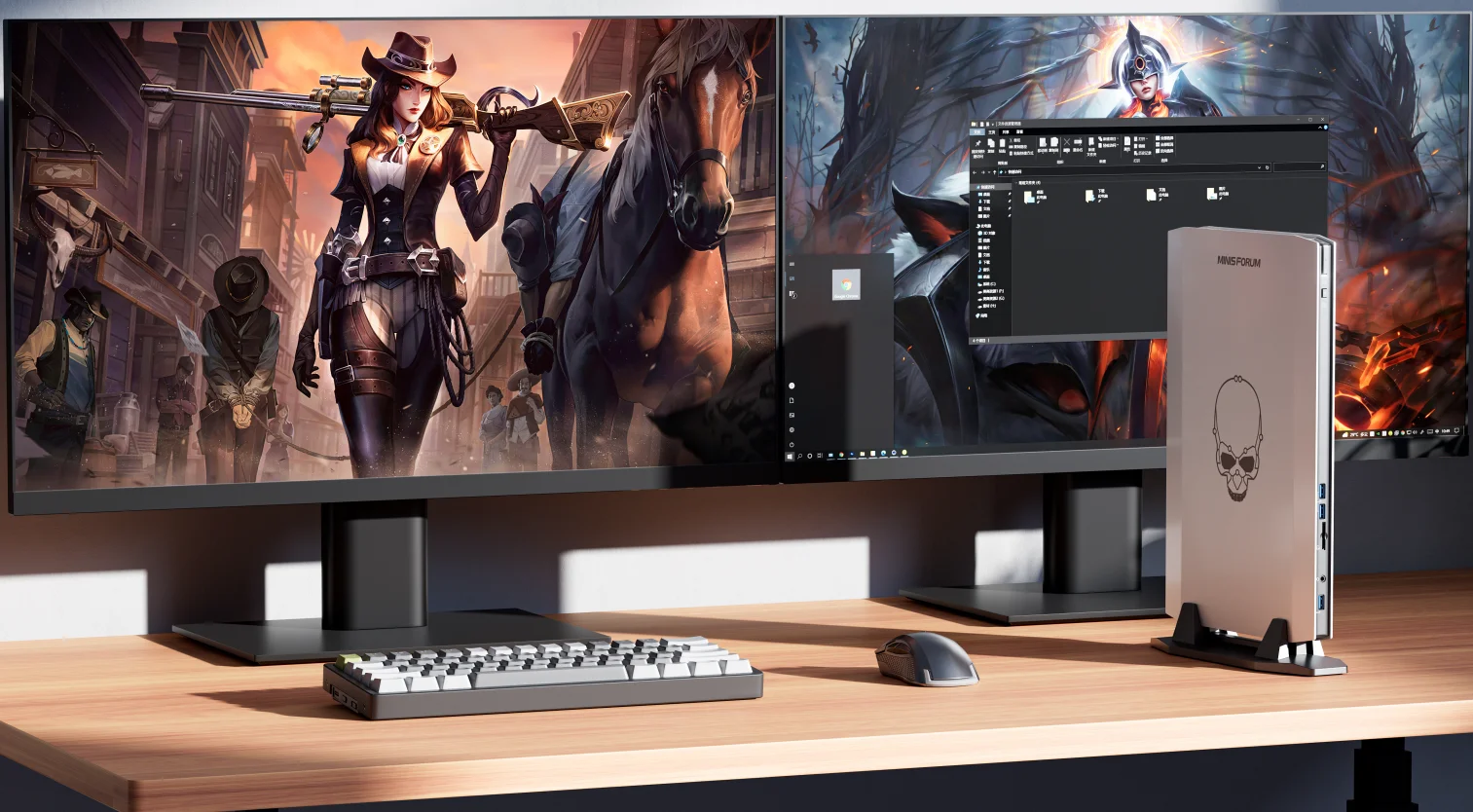 MINISFORUM NUCXI5 Intel Core i5 11th Generation Mini Computer 6 Cores 12 Treads M.2 PCle SSD Wins 11 Gaming Mini PC