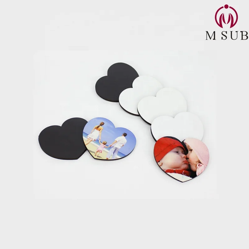 
different size customized print sublimation mdf fridge magnet 