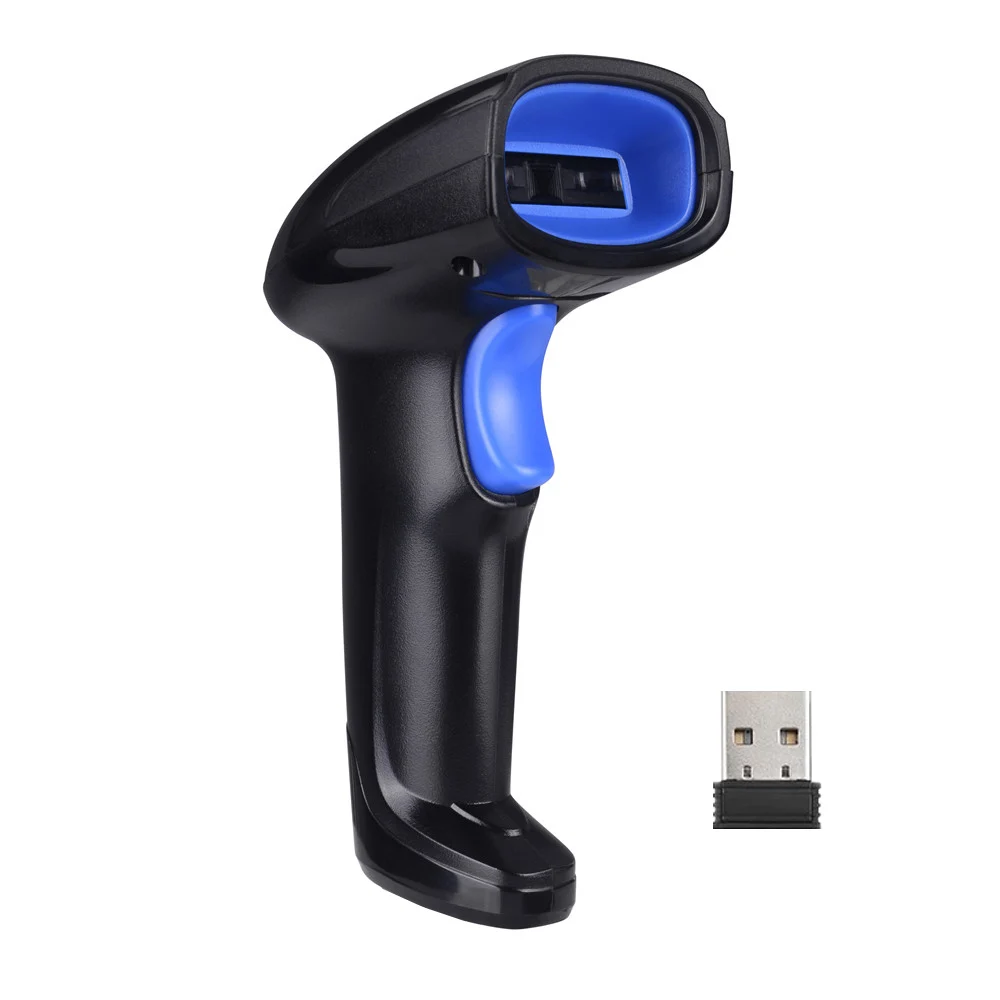 Factory Direct Sales Wireless 2D Barcode Scanner YHDAA Bar Code Reader No Driver Need Plug and Play 2D BT Barcode Scanner