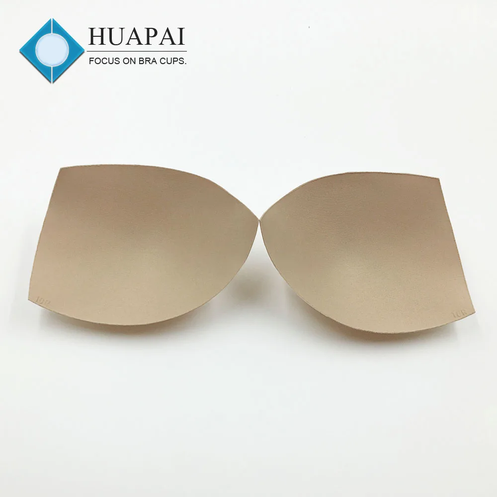 Pass OEKO TEX High Quality molded bra cups removable insert bra pad with factory price for famous brand