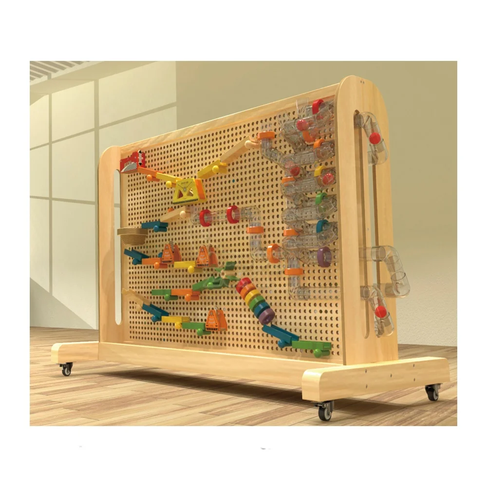 Educational Moving science board toys Activity Wall Panels for school kindergarten indoor playground