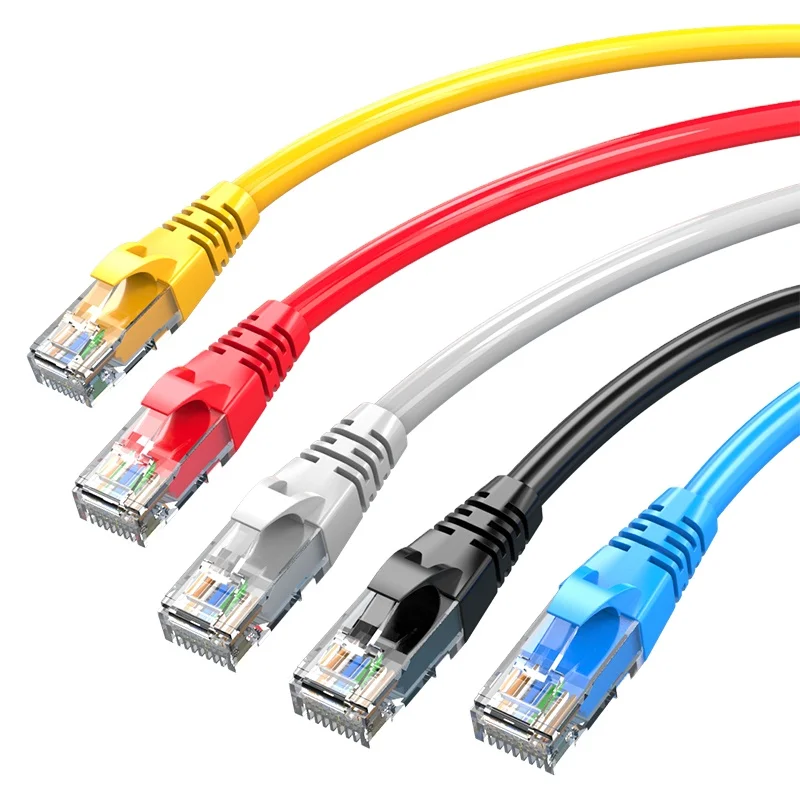Kingwire  High Quality ethernet internet lan Sftp Cat6a Cat5 26awg 28awg Cat6 patch cord UTP Cat7  cable STP Patch Cable