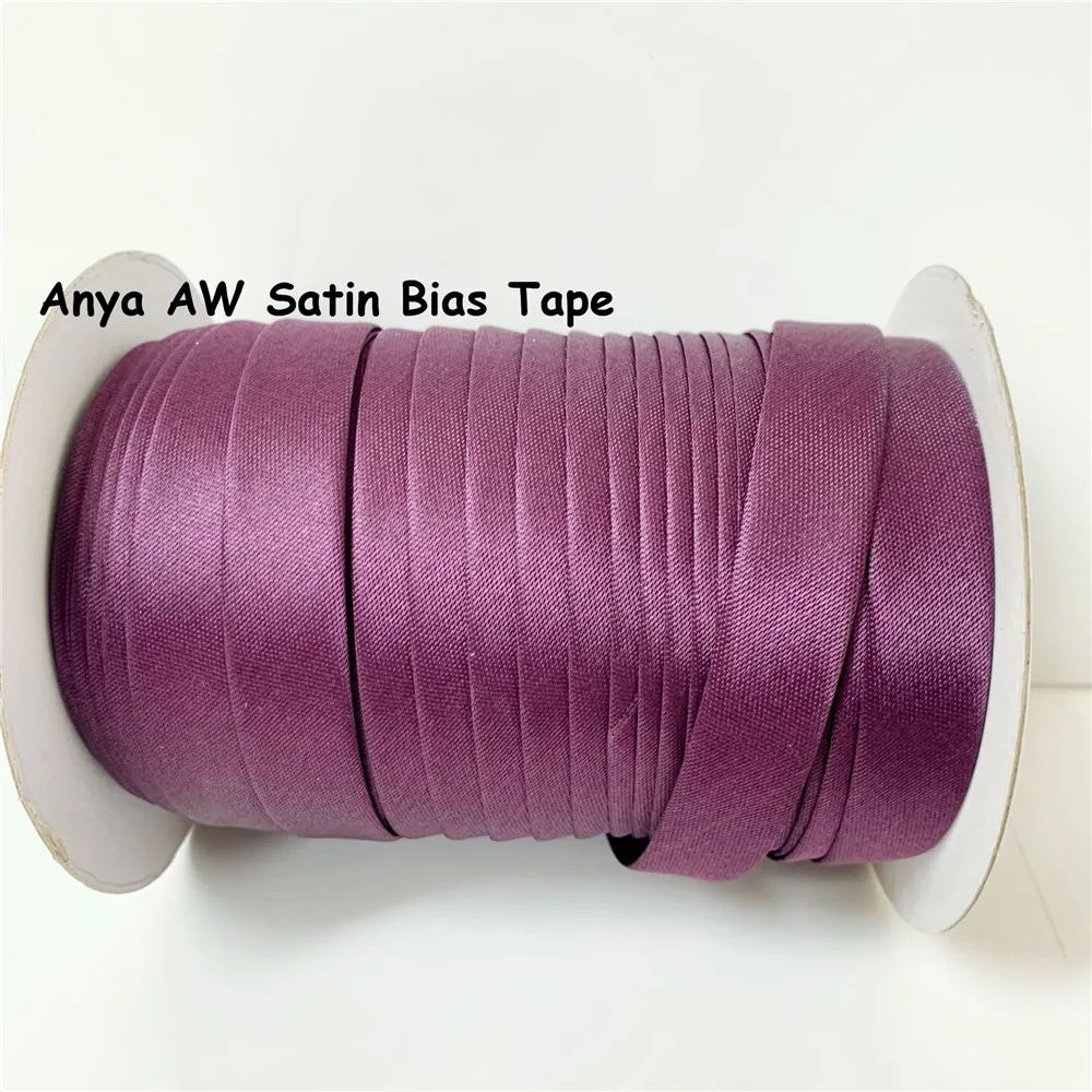 
Aw bias tape 15mm 5/8 inch 100% Polyester Satin Bias Binding Tape Garment accessories yarn cords thread 