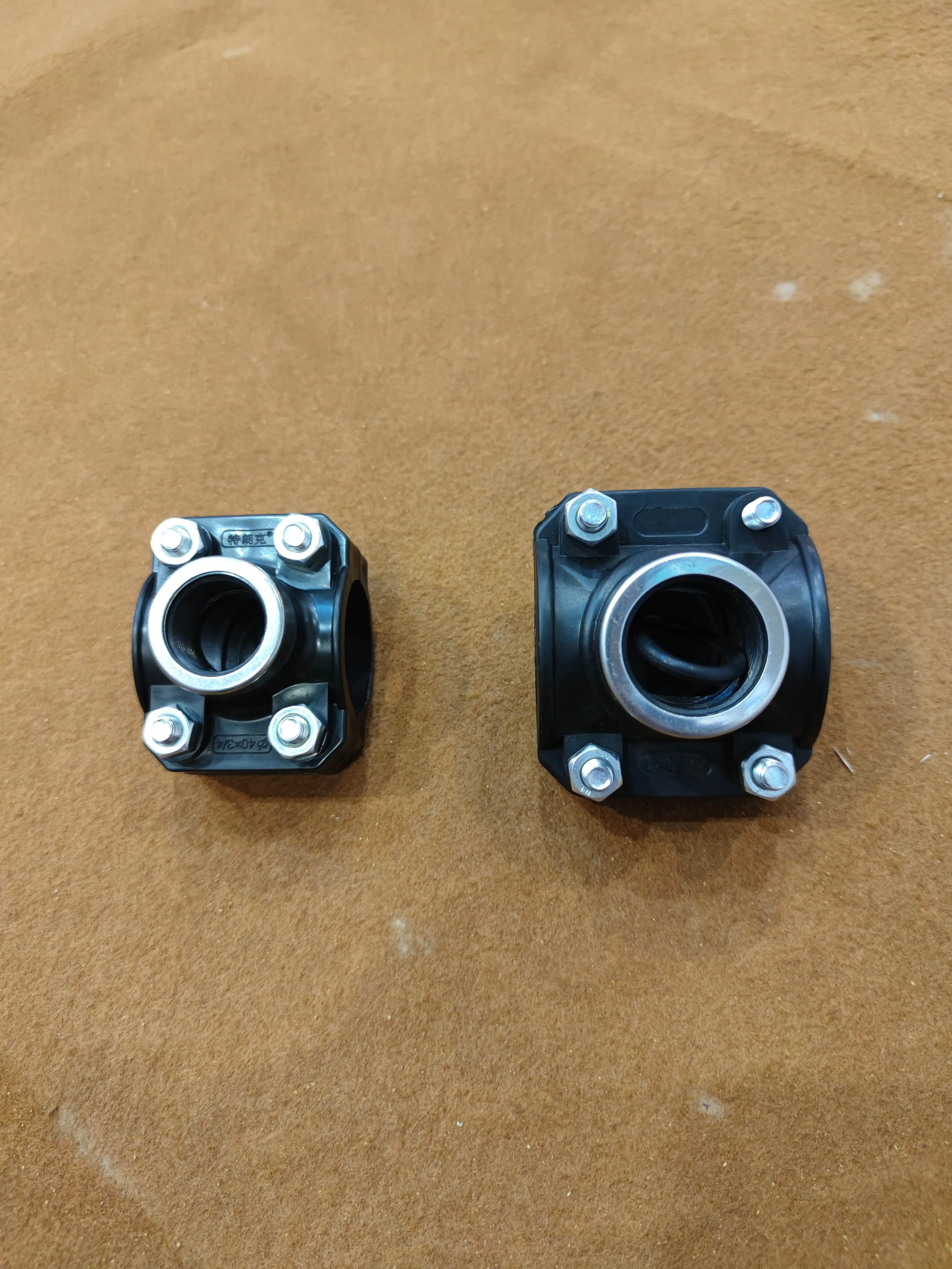 PN10/16 DN50-DN250 Plastic Saddle Clamp for Irrigation Agriculture Used Compression Fittings