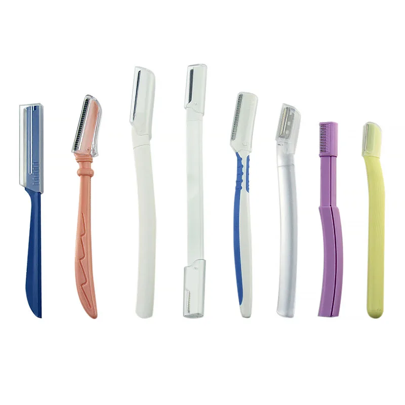 Single Blade Disposable Women Eyebrow Razor Eyebrow Trimmer Razor